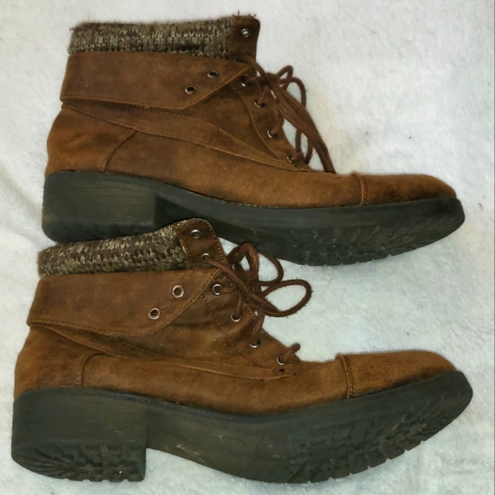 Faded glory ankle boots size 11